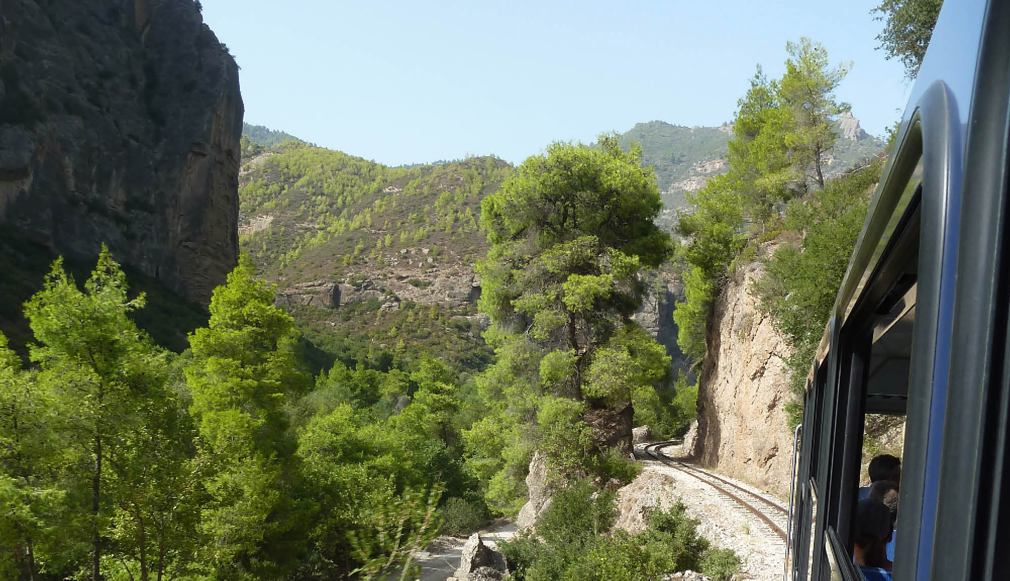 Griechenland Sued - Zahnradbahn Vouraikos-Schlucht
