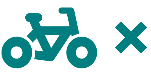 Touren-Legende-Fahrrad-ungeeignet
